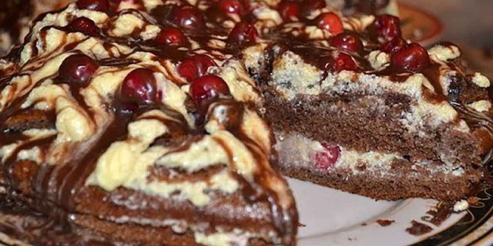 Как приготовить торт вишневый поцелуй