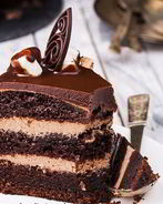 Торт Заварной шоколад со сливками