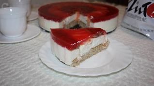 Рецепт Творожный торт с фруктами