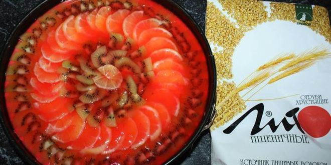 Рецепт творожного торта с фруктами