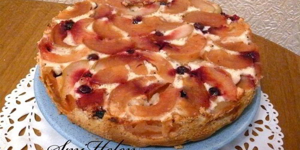 Рецепт бисквит ревень для гурмана