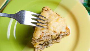 Рецепт Закусочный блинчатый торт