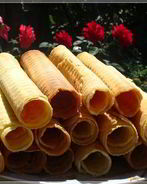 Вафельные трубочки