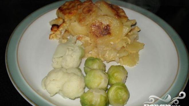 Рецепт Выпечка из сыра и картофеля