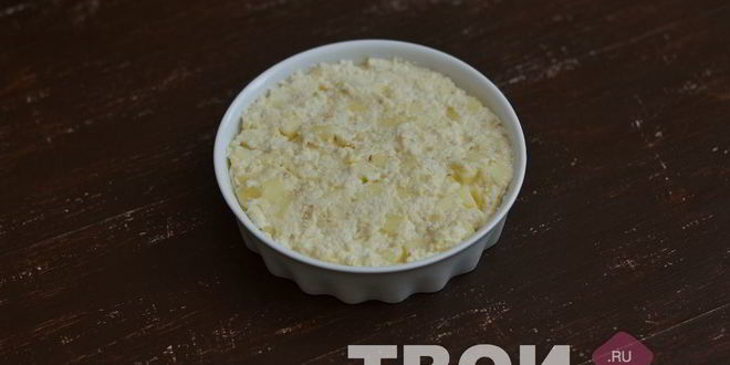 Рецепт диетическая творожная запеканка