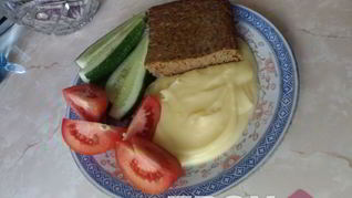 Рецепт Диетическая запеканка из печени с рисом в духовке