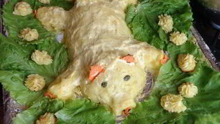 Рецепт Картофельная запеканка Бедный Фунтик