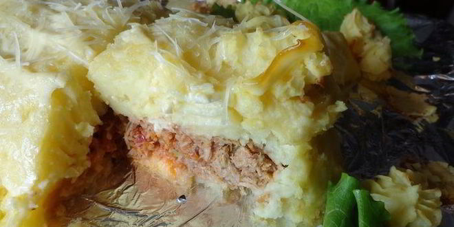 Рецепт картофельная запеканка бедный фунтик