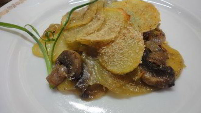 Рецепт Картофельная запеканка по-монастырски