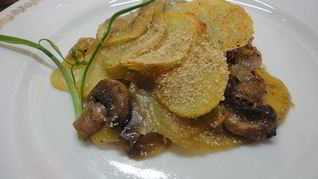 Рецепт Картофельная запеканка по-монастырски