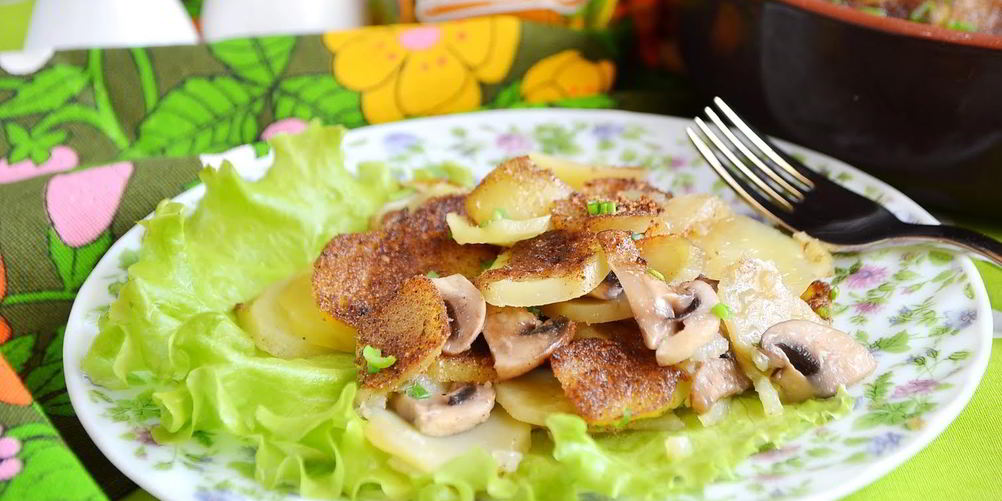 Рецепт картофельная запеканка с грибами в духовке
