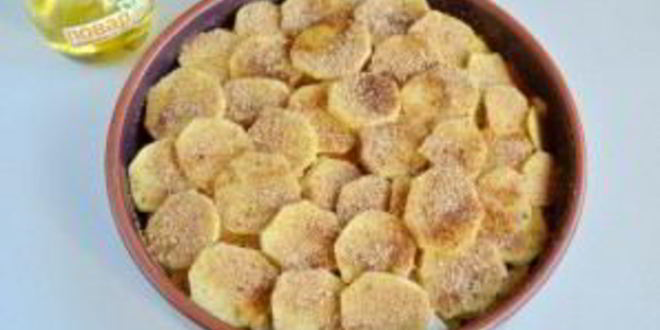 Рецепт картофельная запеканка с грибами и чесноком