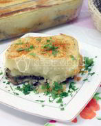 Картофельная запеканка с грибами