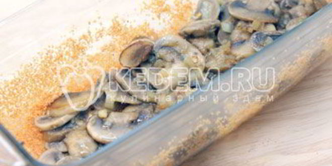 Рецепт картофельная запеканка с грибами
