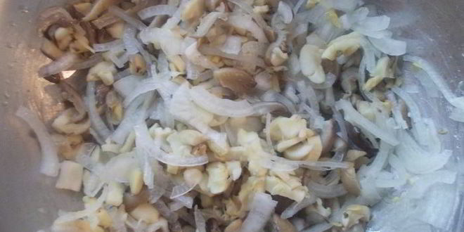 Рецепт картофельная запеканка с курицей и грибами