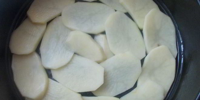 Рецепт картофельная запеканка с курицей и грибами