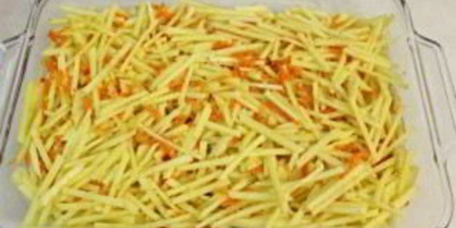 Рецепт картофельная запеканка с курицей