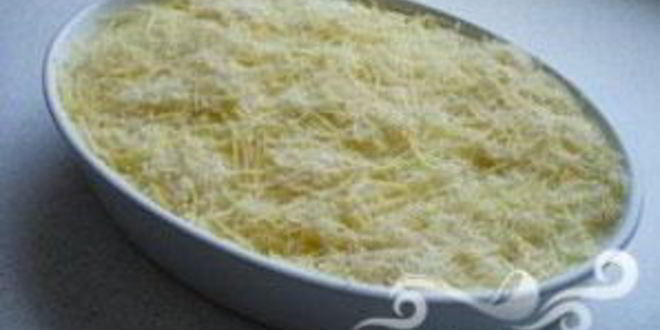 Рецепт картофельная запеканка с мясом и сыром