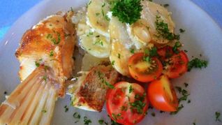 Рецепт Картофельная запеканка с судаком