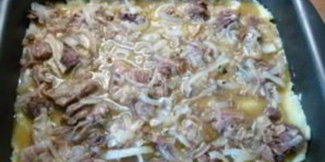 Рецепт картофельная запеканка с тушенкой в духовке