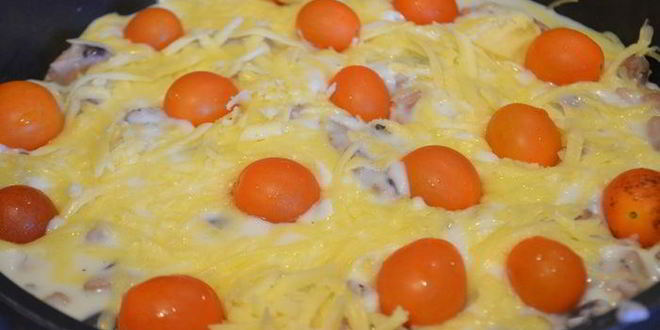 Рецепт куриная запеканка из спагетти под корочкой из сыра джюгас