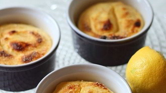 Рецепт Лимонно-творожная запеканка