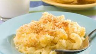 Рецепт Макаронная запеканка с сыром