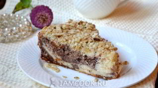 Рецепт Мраморная творожная запеканка