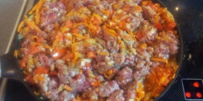 Рецепт мясная запеканка с картофелем