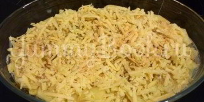 Рецепт нежная запеканка из картофеля и цветной капусты