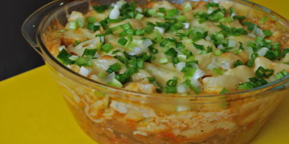 Как приготовить овощная запеканка с мясом и макаронами