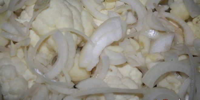 Рецепт овощная запеканка с цветной капустой, сладким перцем и помидорами