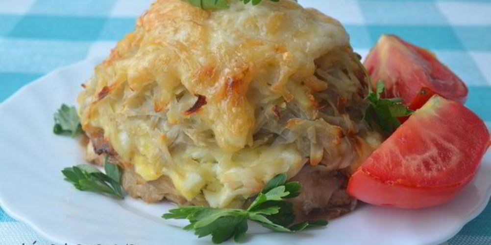 Рецепт запеканка из картофельного пюре и фарша