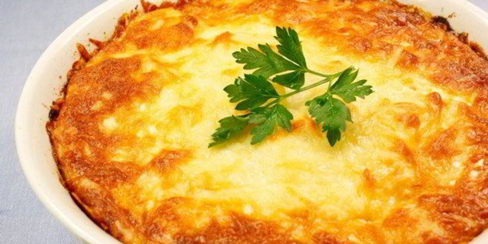 Рецепт нежная запеканка из картофеля и цветной капусты