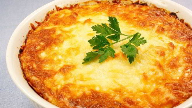 Рецепт Простая запеканка из картофеля с сыром