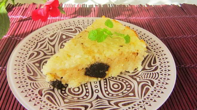 Рецепт Рисовая запеканка с черносливом