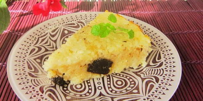 Рецепт рисовая запеканка с черносливом