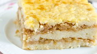 Рецепт Рисовая запеканка с яблоками