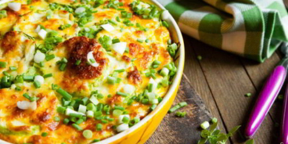 Рецепт запеканка с лососем