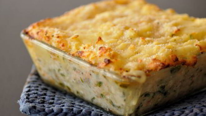 Рецепт Рыбная запеканка с картофелем