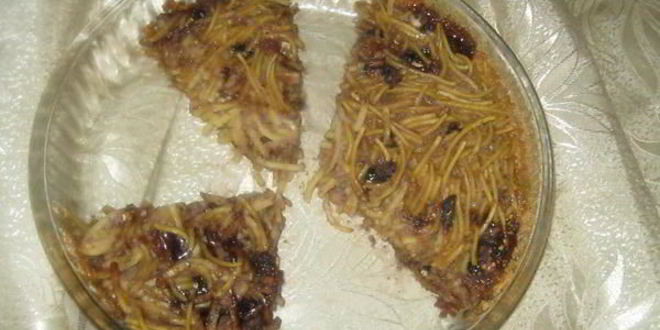 Рецепт сладкая запеканка из вермишели