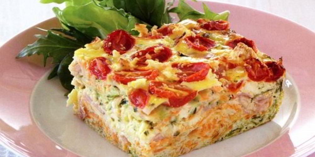 Как приготовить сытная овощная запеканка с мясом