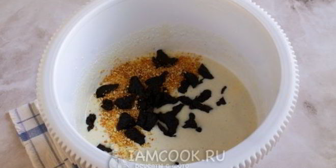 Рецепт творожная запеканка с черносливом