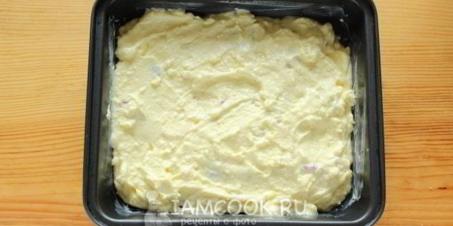 Рецепт творожная запеканка с клубникой