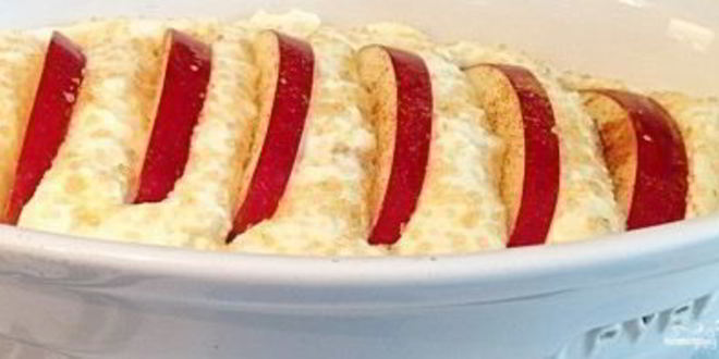 Рецепт творожная запеканка с корицей