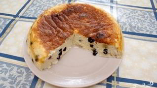 Рецепт Творожная запеканка с молоком