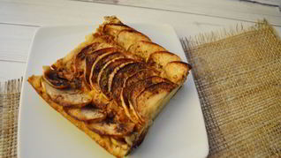 Рецепт Творожная запеканка с яблоками