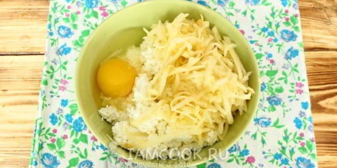 Рецепт творожная запеканка с яблоком в микроволновке