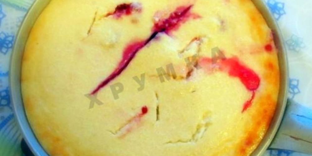 Рецепт овсяная запеканка с соусом из киви и апельсина