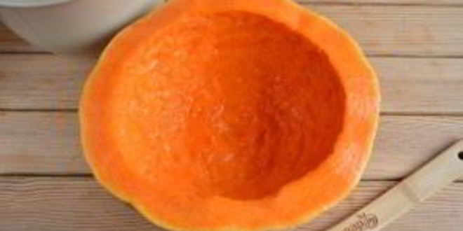 Рецепт творожная запеканка в тыкве